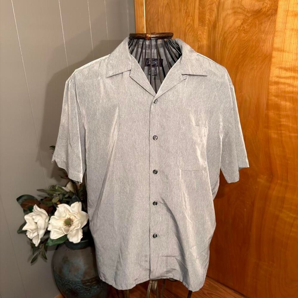 City-streets Men's Grey and Silver Shirt